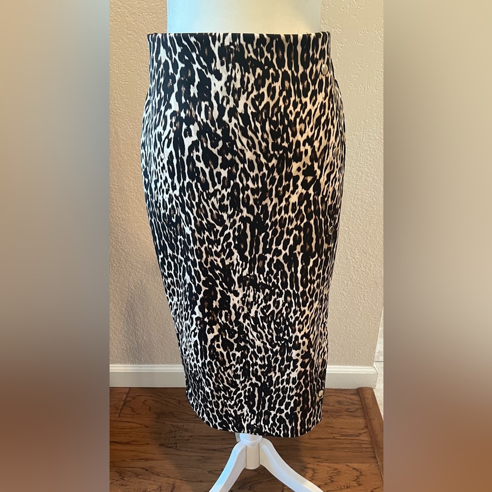 Leopard Print Women's Skirt